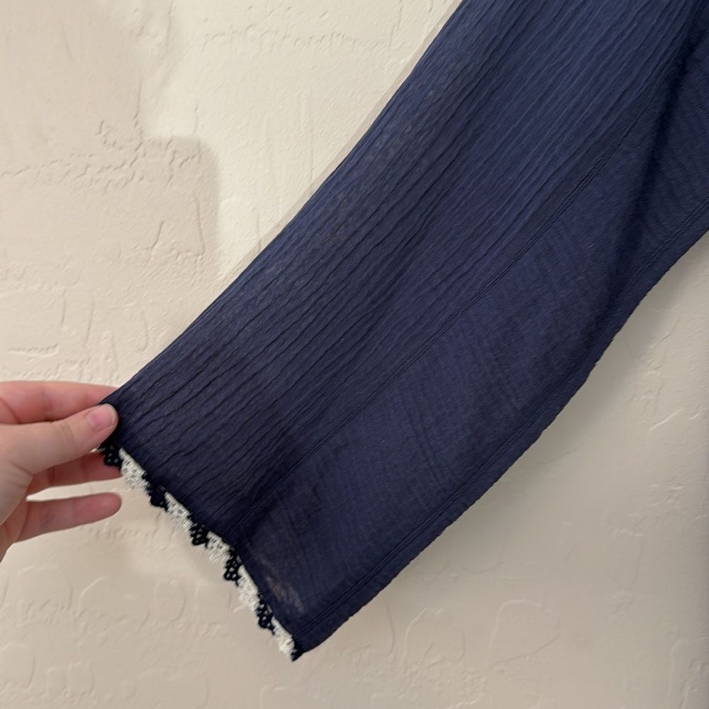 Tory Burch Boho Beach Gauze Shirt - Picture 3 of 5